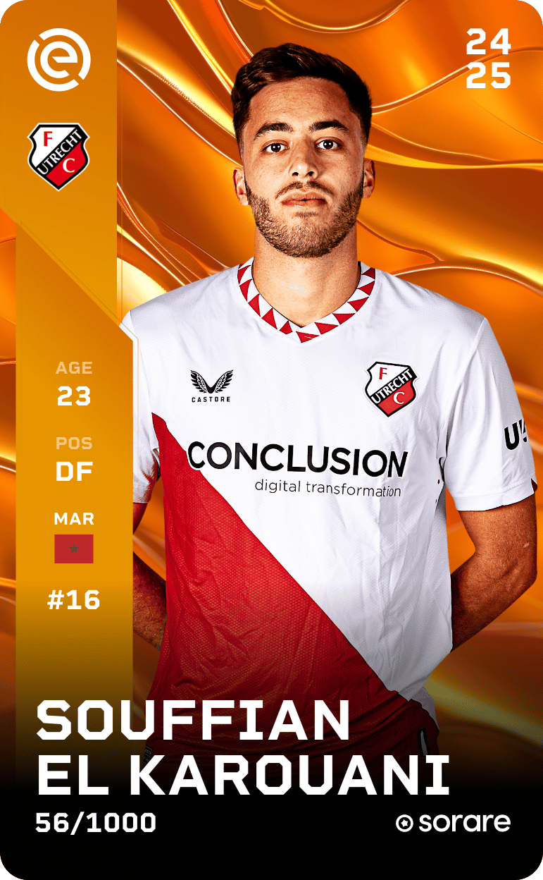 Souffian El Karouani 2024-25 • Limited 56/1000