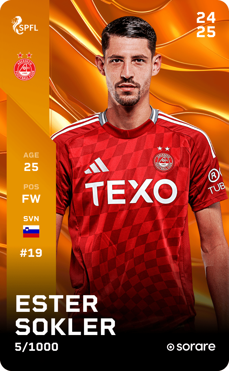 Ester Sokler 2024-25 • Limited 5/1000