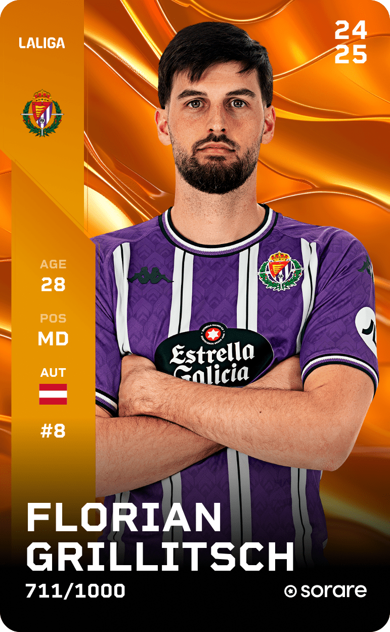 Florian Grillitsch 2024-25 • Limited 711/1000