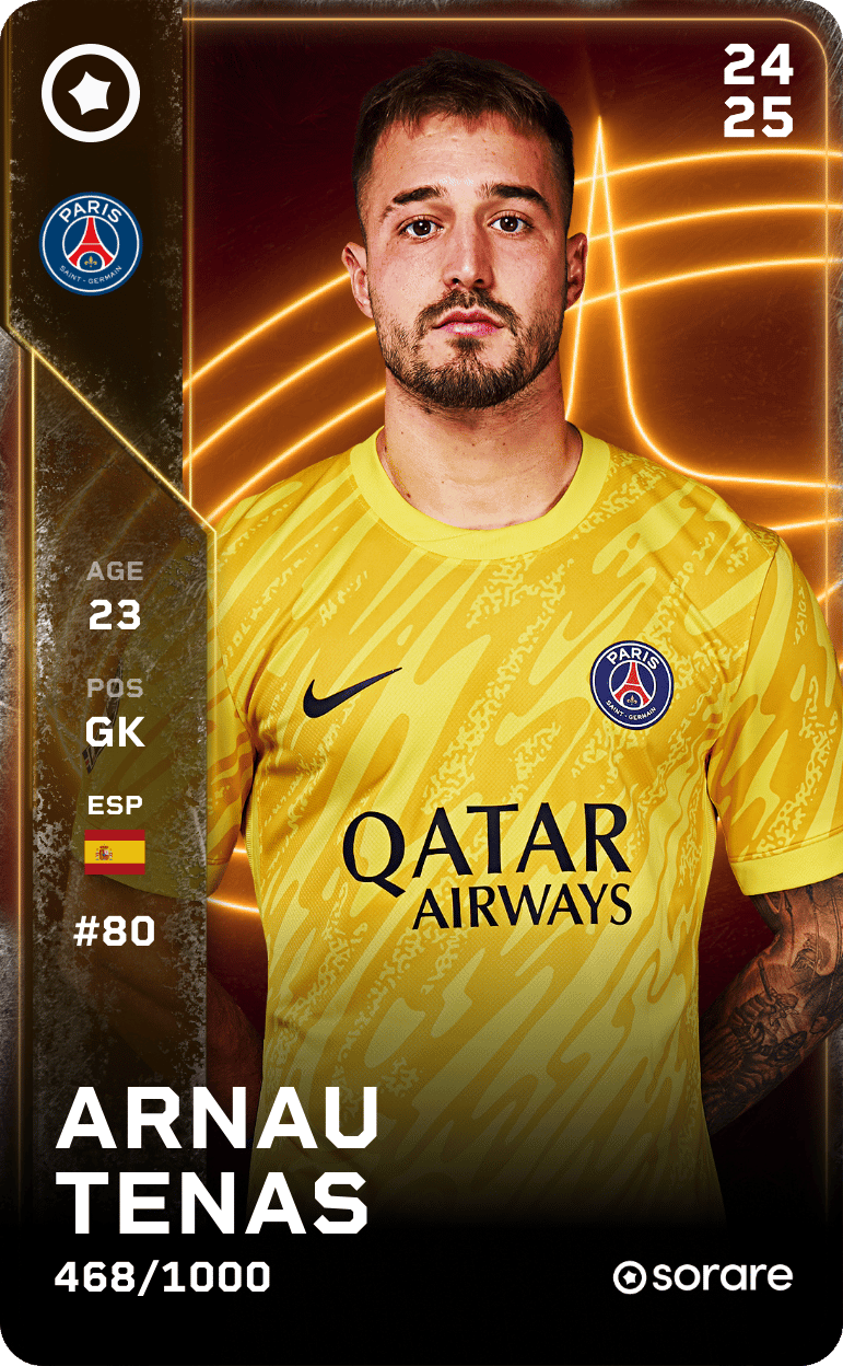 Arnau Tenas 2024-25 • Limited 468/1000