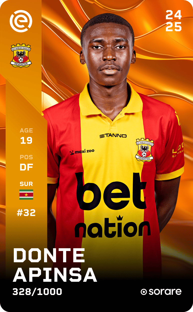 Donte Apinsa 2024-25 • Limited 328/1000