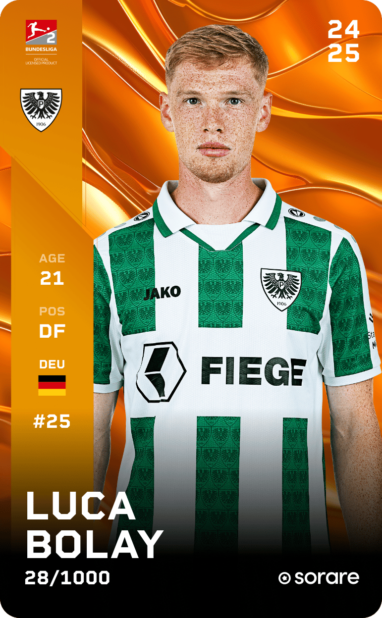 Luca Bolay 2024-25 • Limited 28/1000