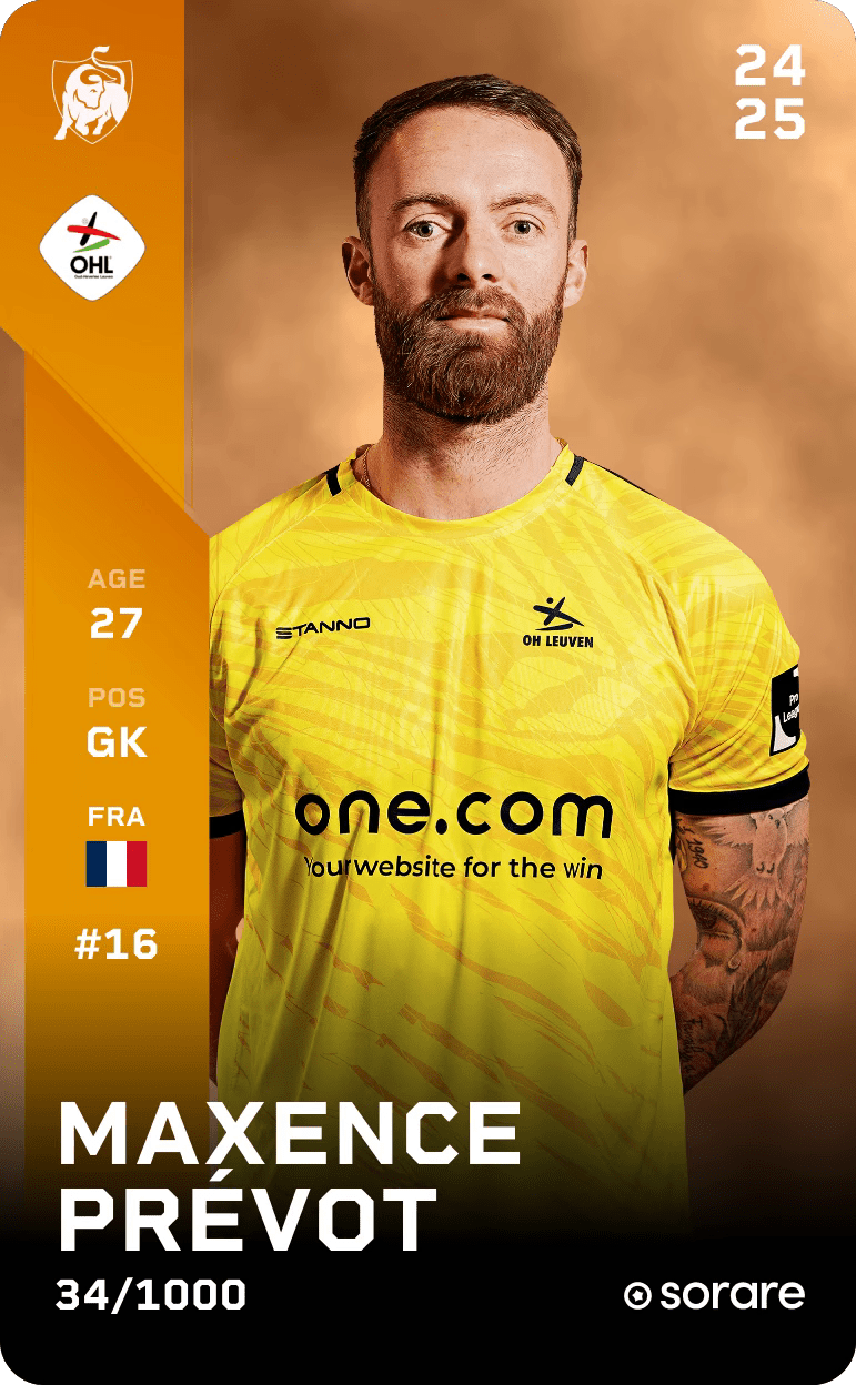 Maxence Prévot 2024-25 • Limited 34/1000