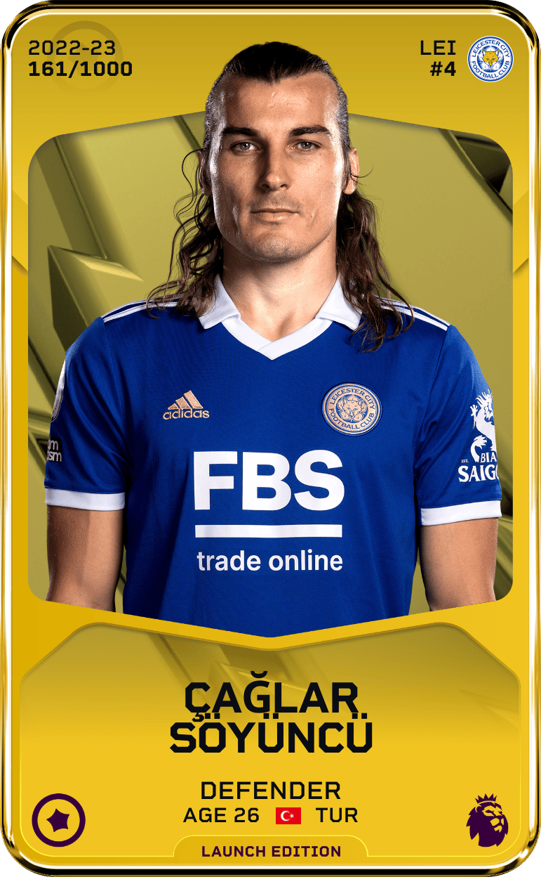 Çağlar Söyüncü 2022-23 • Limited 161/1000