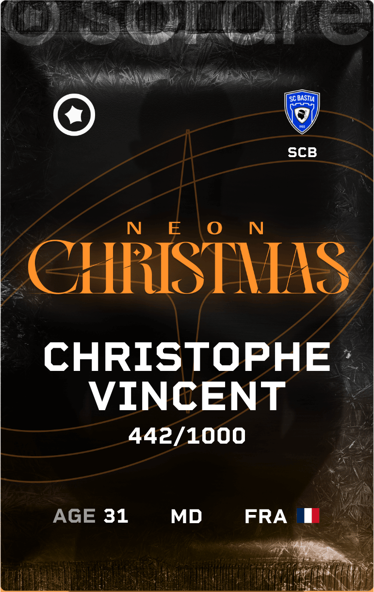 Christophe Vincent 2024-25 • Limited 442/1000