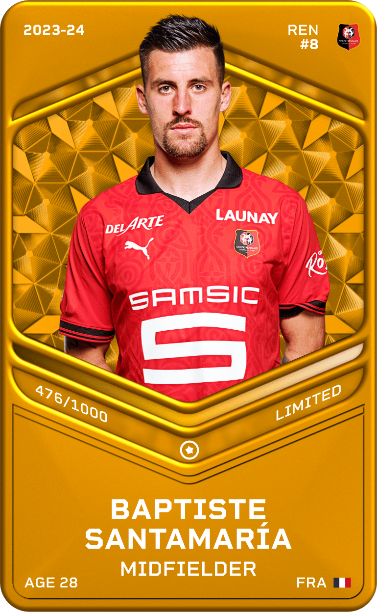 Baptiste Santamaría 2023-24 • Limited 476/1000