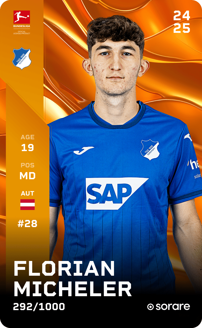 Florian Micheler 2024-25 • Limited 292/1000