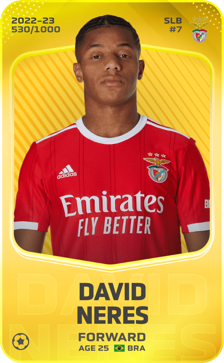 David Neres 2022-23 • Limited 530/1000