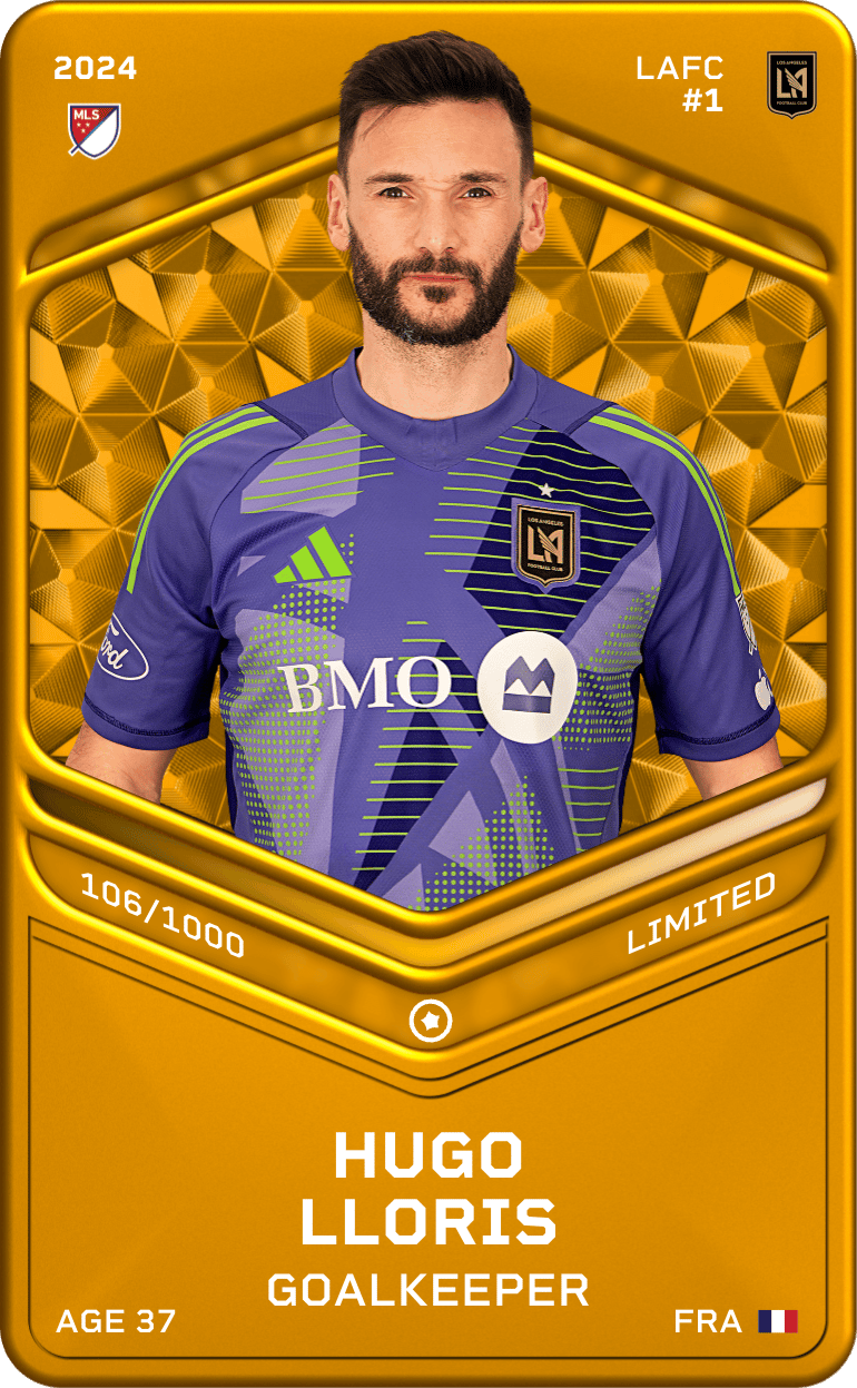 Hugo Lloris 2024-25 • Limited 106/1000