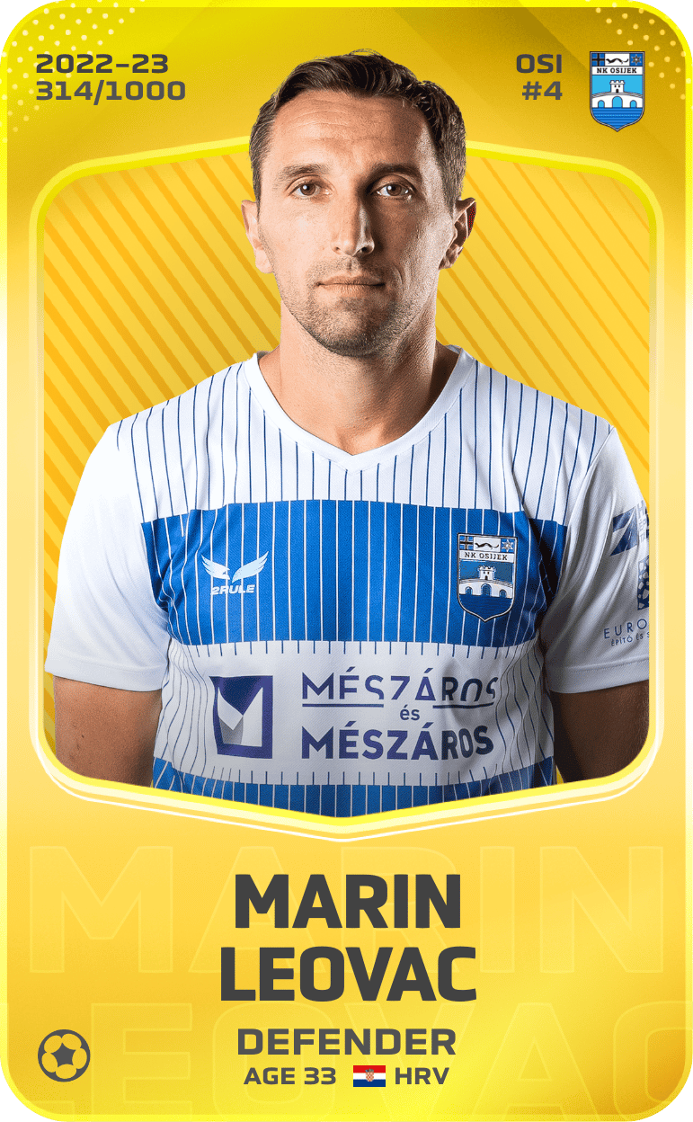 Marin Leovac 2022-23 • Limited 314/1000