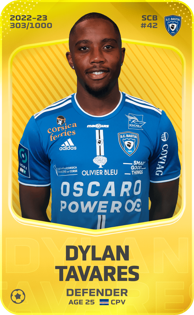Dylan Tavares 2022-23 • Limited 303/1000