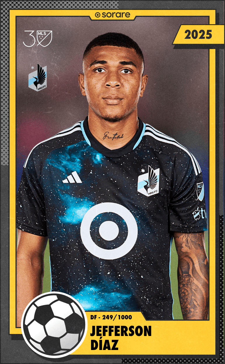 Jefferson Díaz 2025-26 • Limited 249/1000