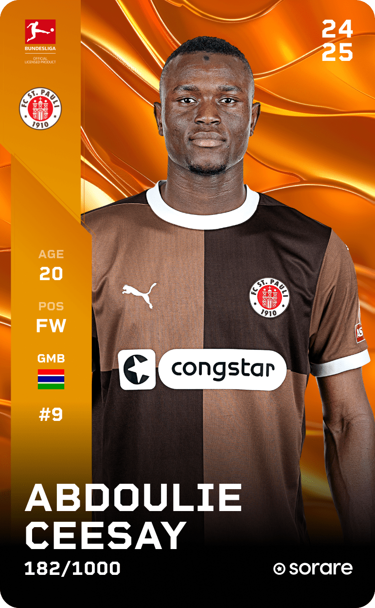 Abdoulie Ceesay 2024-25 • Limited 182/1000