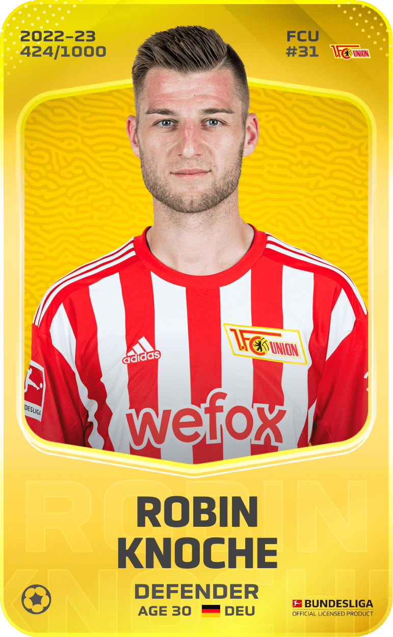 Robin Knoche 2022-23 • Limited 424/1000