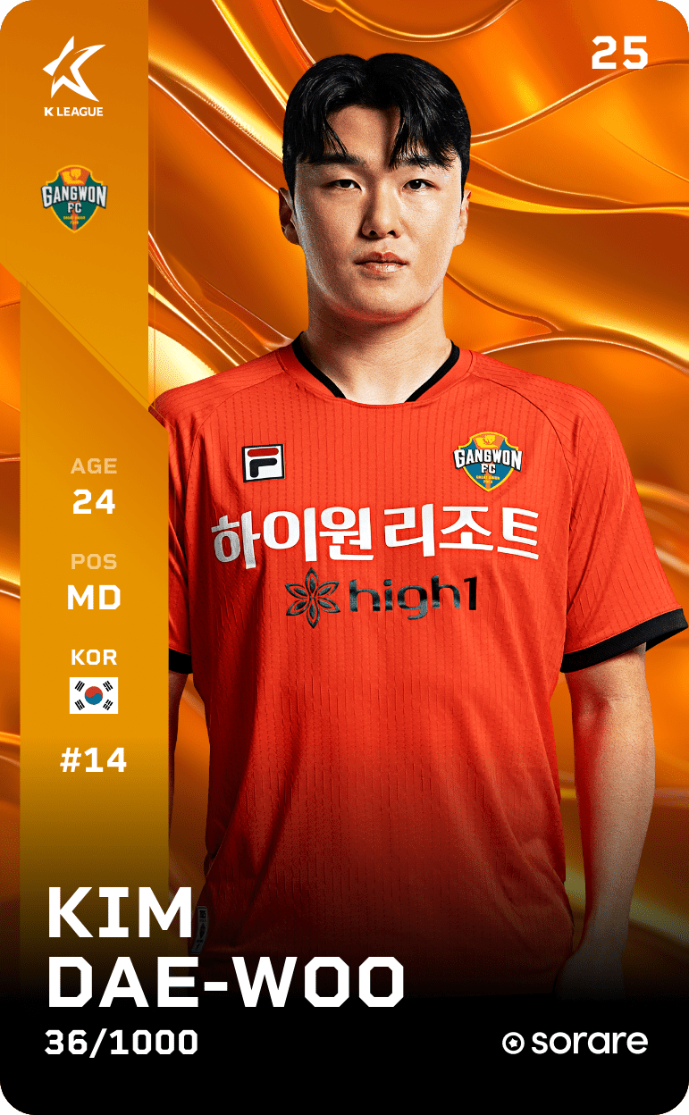 Kim Dae-Woo 2025-26 • Limited 36/1000