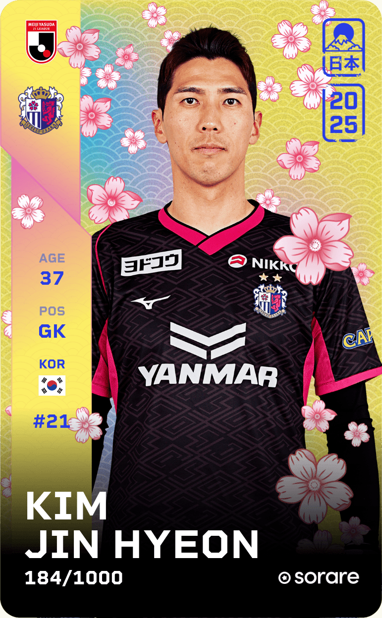 Kim Jin Hyeon 2025-26 • Limited 184/1000