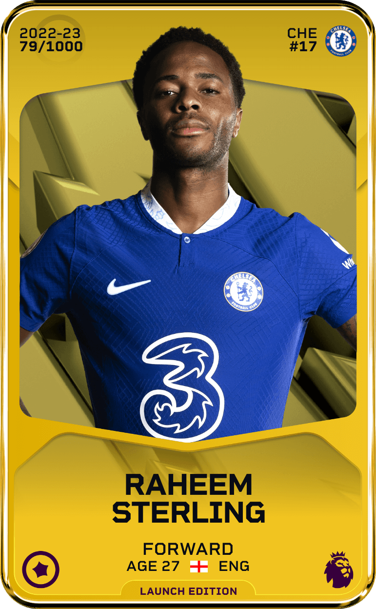 Raheem Sterling 2022-23 • Limited 79/1000