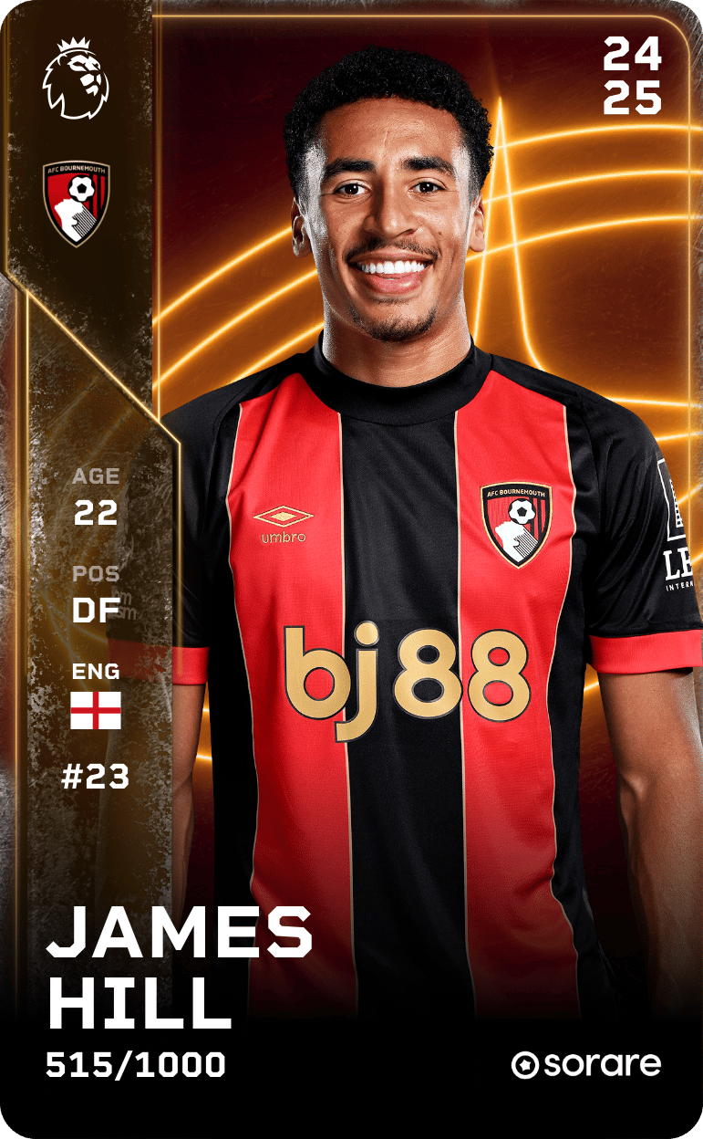 James Hill 2024-25 • Limited 515/1000