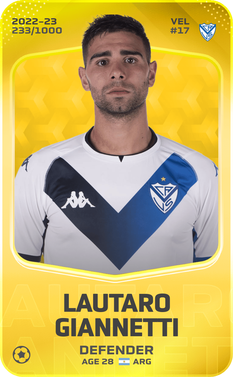 Lautaro Giannetti 2022-23 • Limited 233/1000