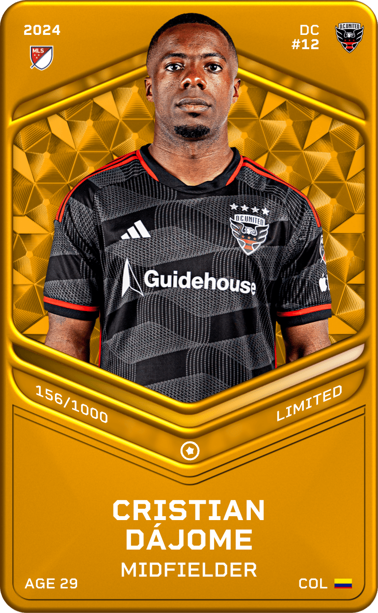 Cristian Dájome 2024-25 • Limited 156/1000