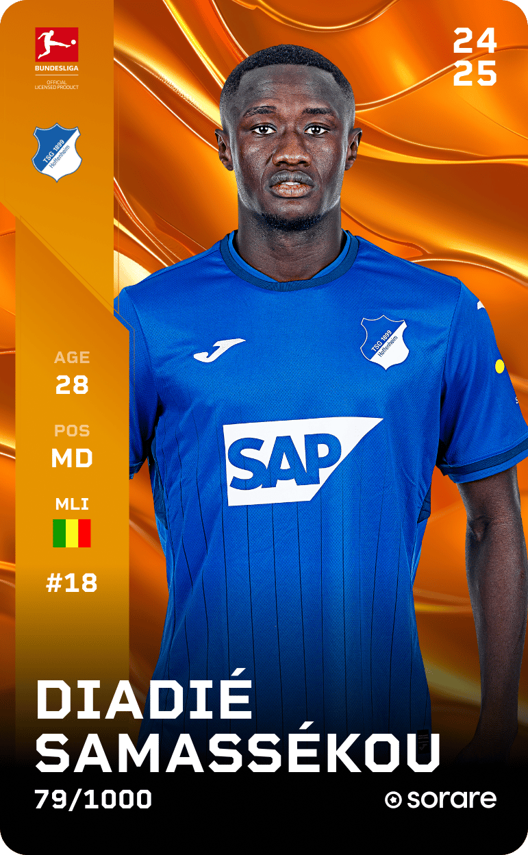 Diadié Samassékou 2024-25 • Limited 79/1000