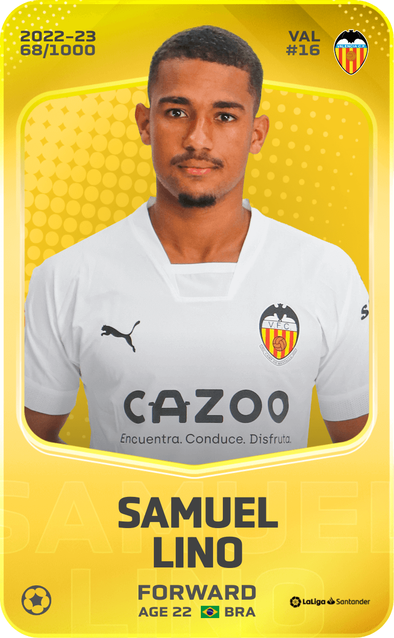 Samuel Lino 2022-23 • Limited 68/1000
