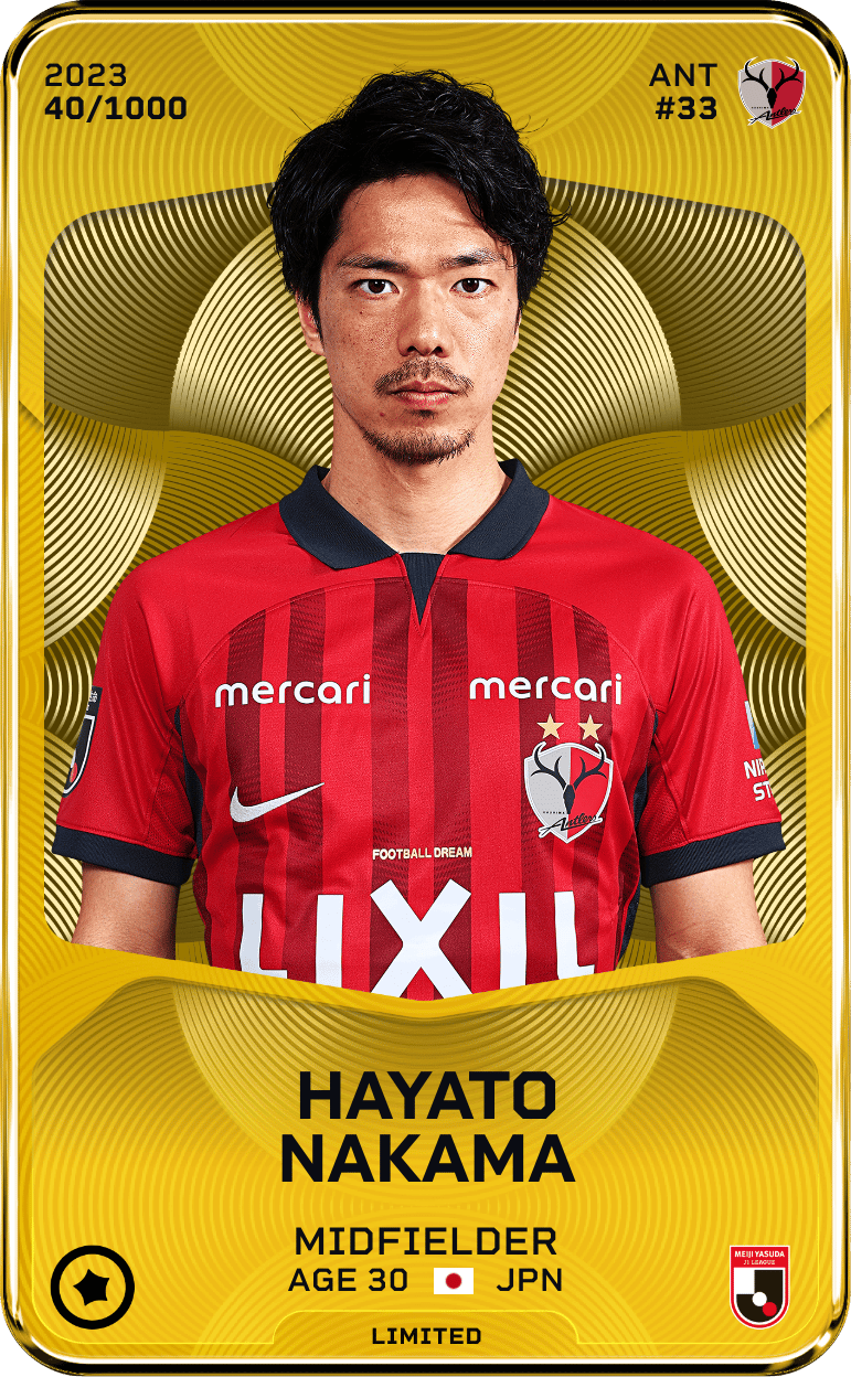 Hayato Nakama 2023-24 • Limited 40/1000