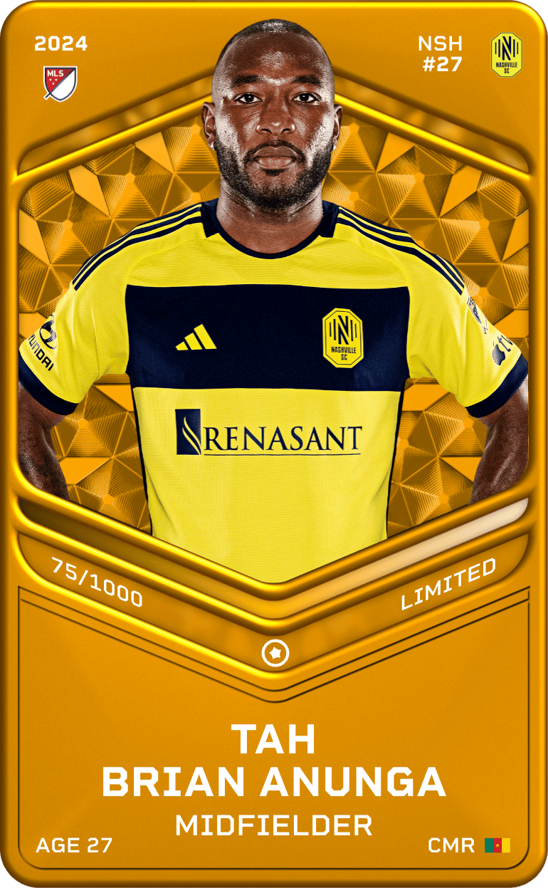 Tah Brian Anunga 2024-25 • Limited 75/1000