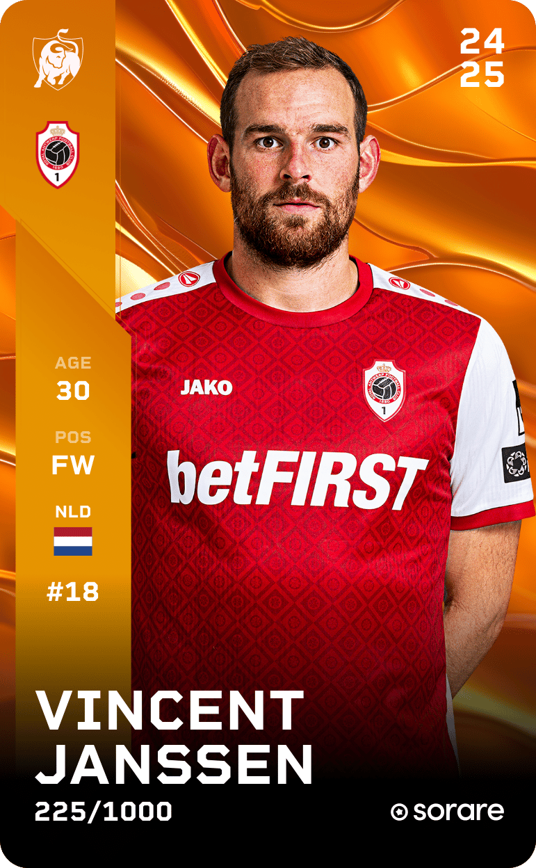 Vincent Janssen 2024-25 • Limited 225/1000