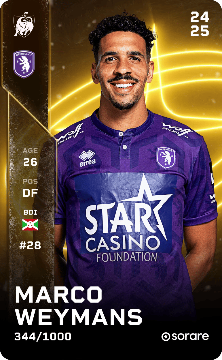 Marco Weymans 2024-25 • Limited 344/1000