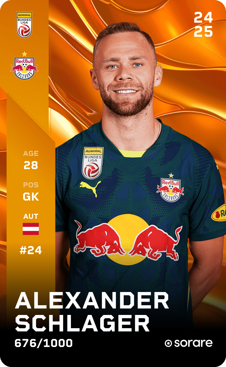 Alexander Schlager 2024-25 • Limited 676/1000