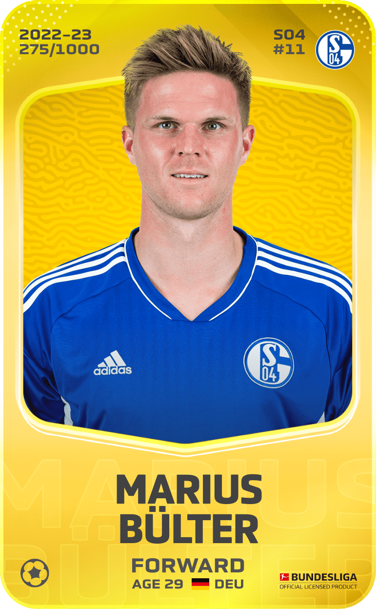 Marius Bülter 2022-23 • Limited 275/1000