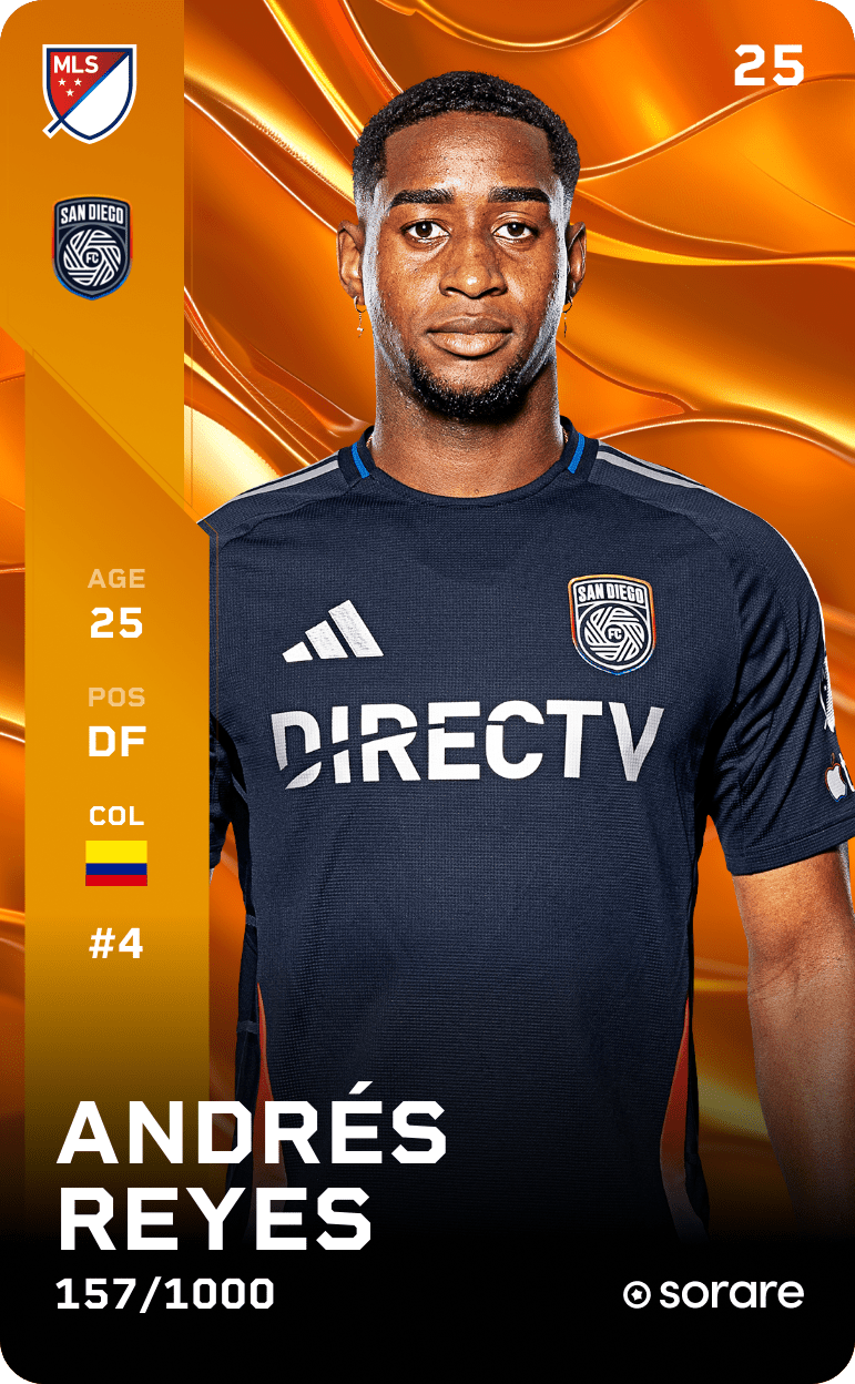 Andrés Reyes 2025-26 • Limited 157/1000