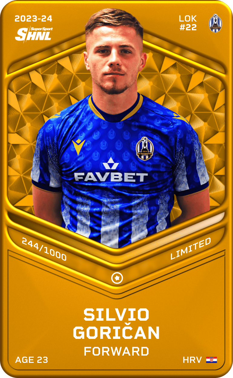 Silvio Goričan 2023-24 • Limited 244/1000
