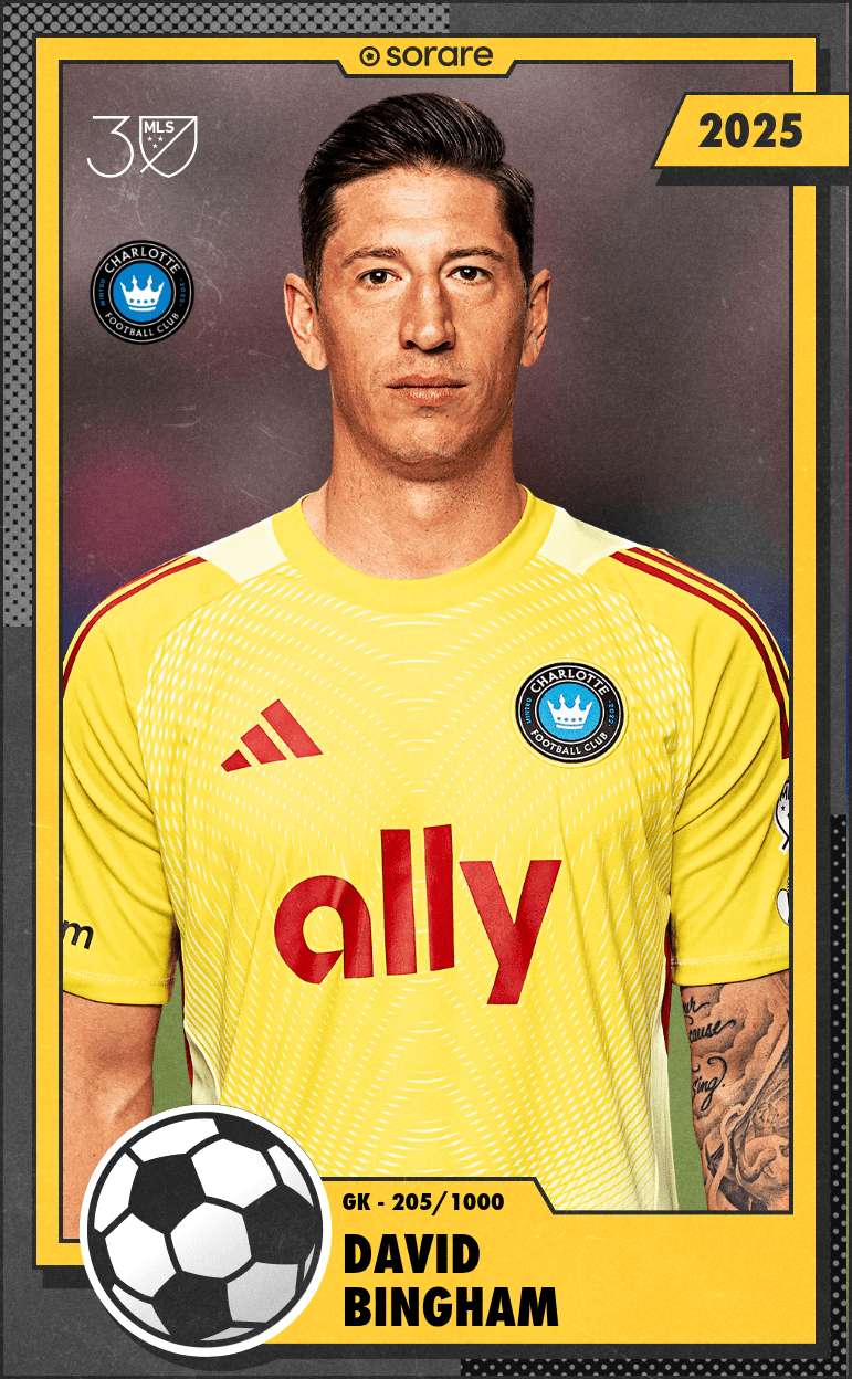 David Bingham 2025-26 • Limited 205/1000