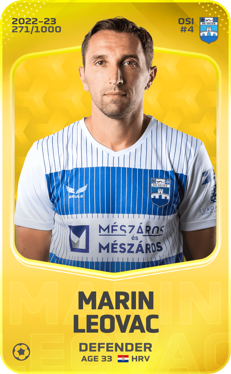 Marin Leovac 2022-23 • Limited 271/1000