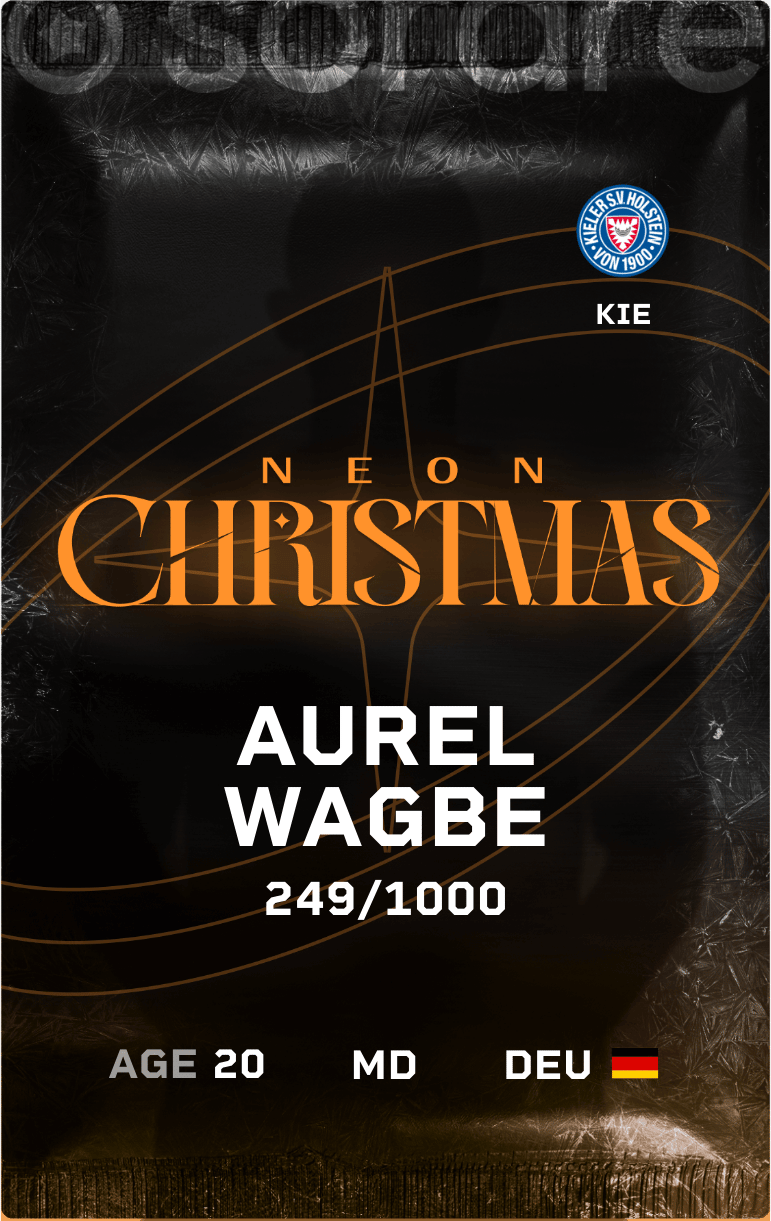 Aurel Wagbe 2024-25 • Limited 249/1000