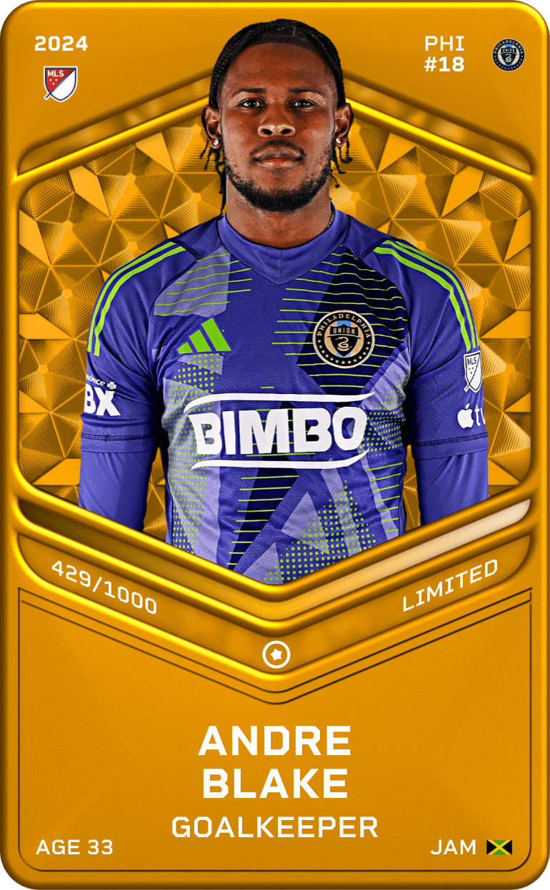 Andre Blake 2024-25 • Limited 429/1000