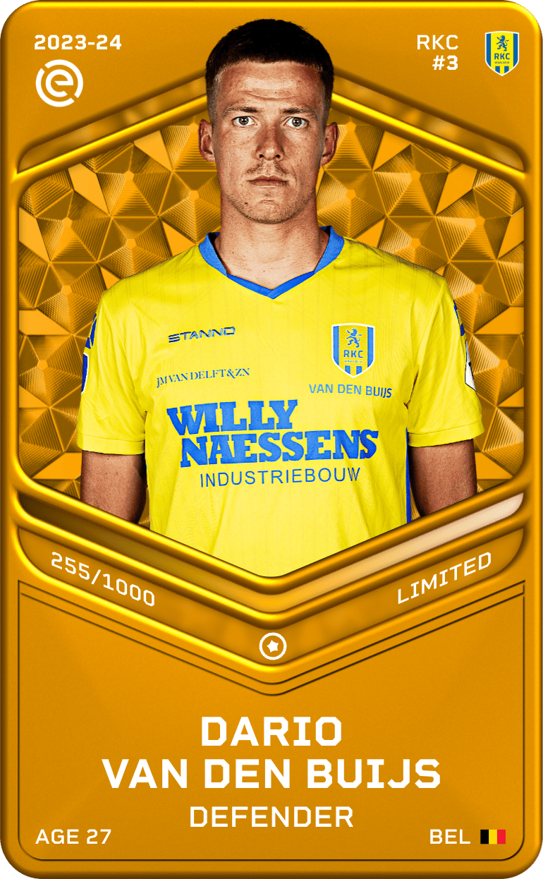 Dario Van den Buijs 2023-24 • Limited 255/1000