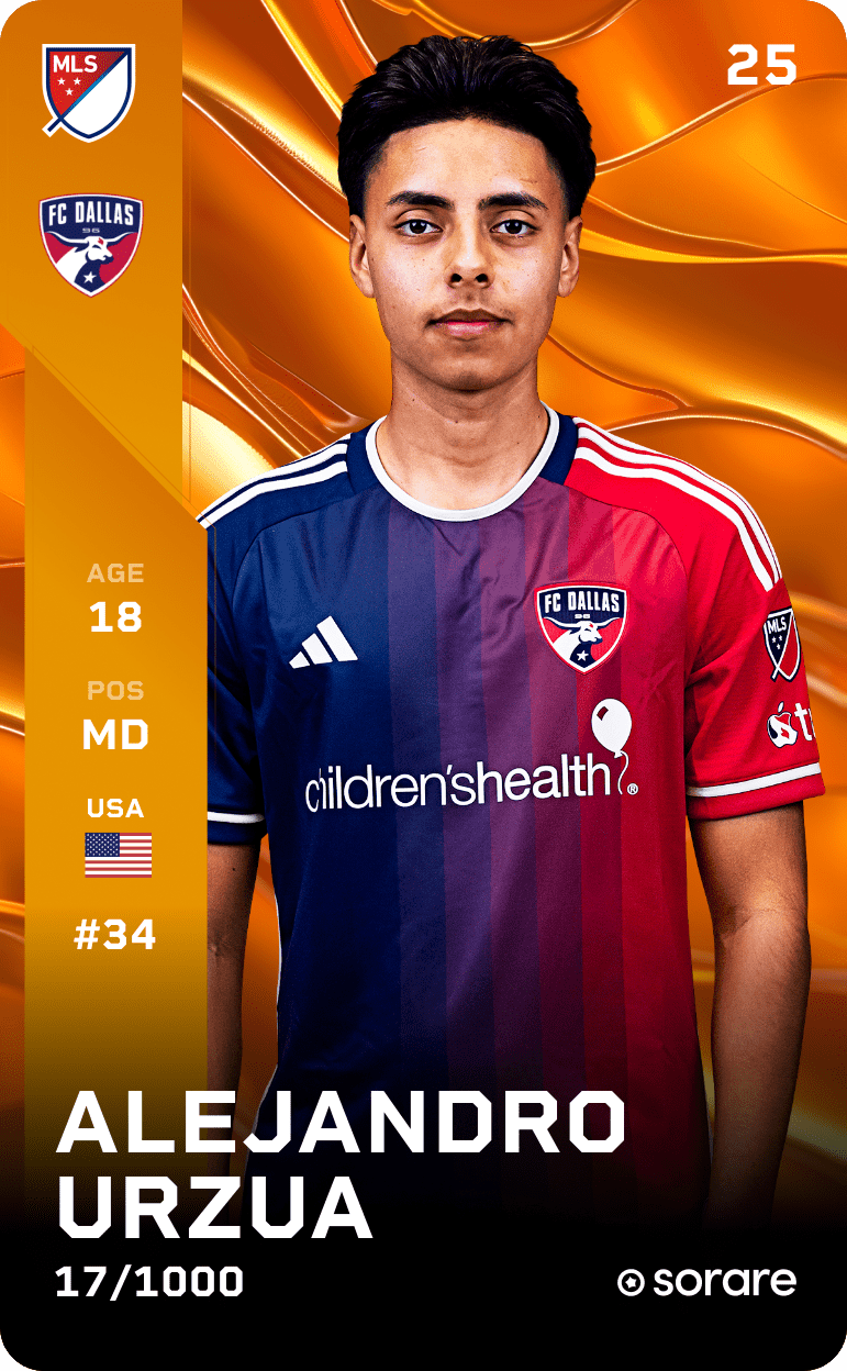 Alejandro Urzua 2025-26 • Limited 17/1000