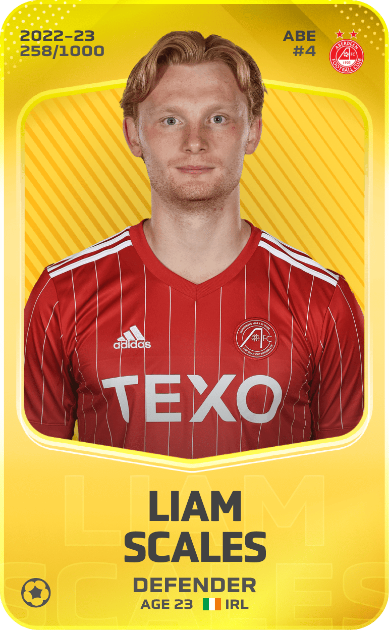 Liam Scales 2022-23 • Limited 258/1000