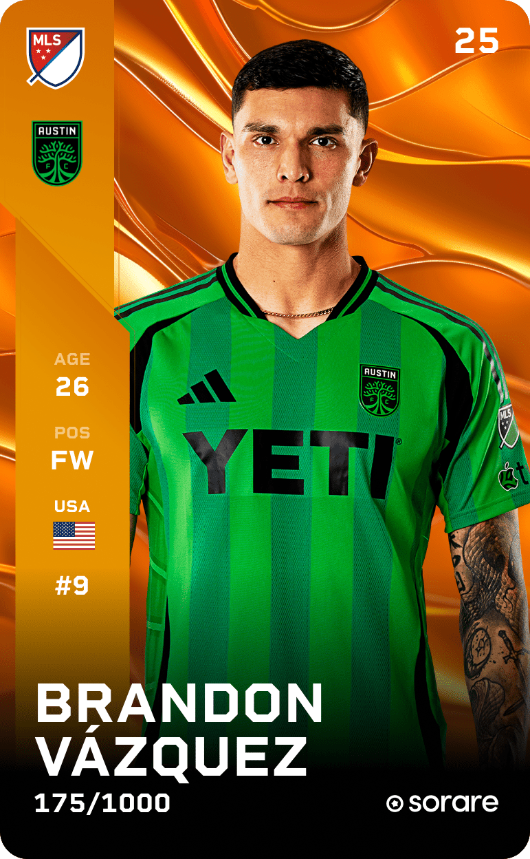 Brandon Vazquez 2025-26 • Limited 175/1000