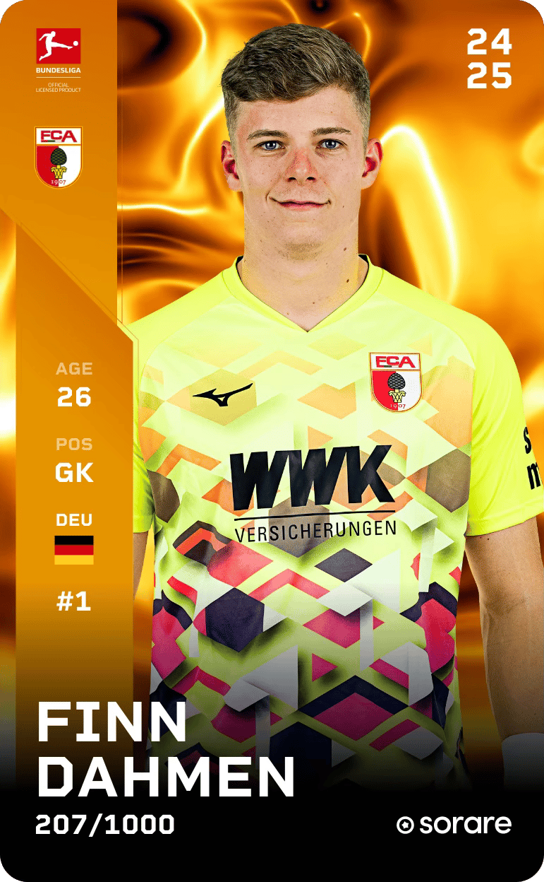 Finn Dahmen 2024-25 • Limited 207/1000