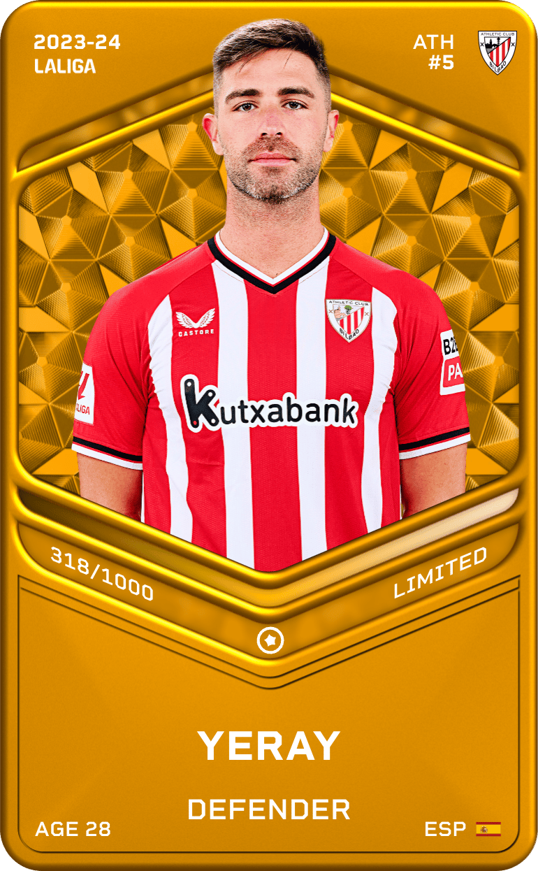 Yeray 2023-24 • Limited 318/1000