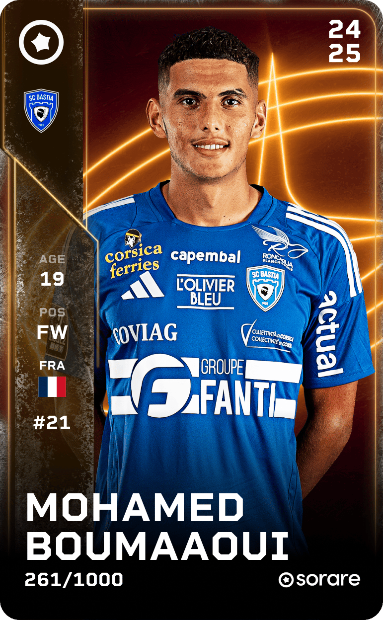 Mohamed Boumaaoui 2024-25 • Limited 261/1000