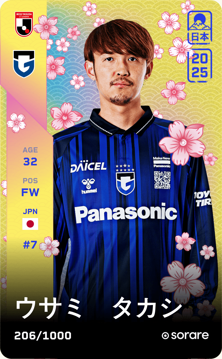 Takashi Usami 2025-26 • Limited 206/1000