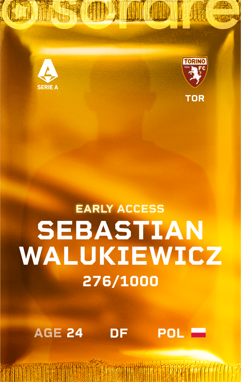 Sebastian Walukiewicz 2024-25 • Limited 276/1000