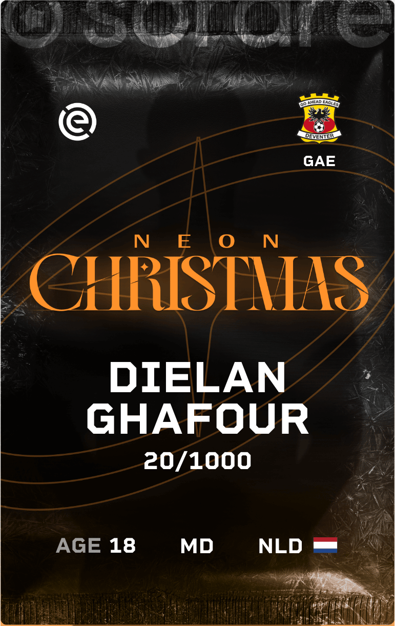 Dielan Ghafour 2024-25 • Limited 20/1000