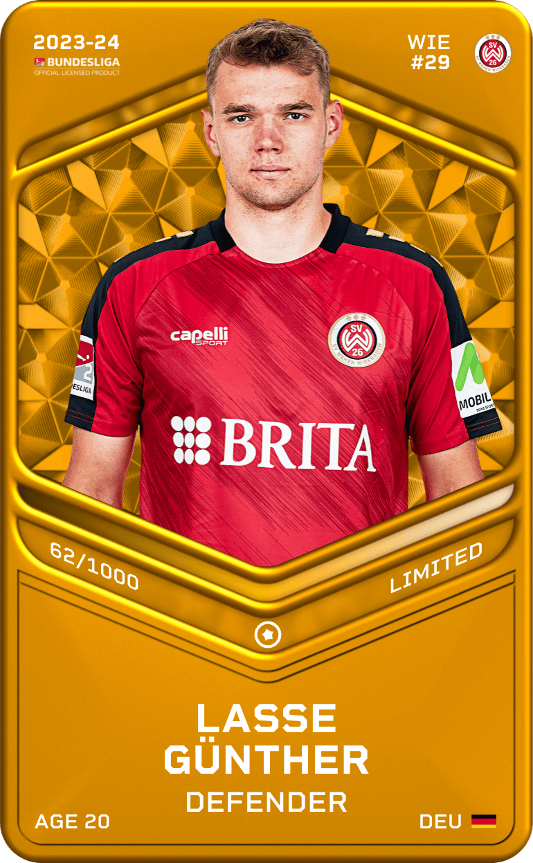 Lasse Günther 2023-24 • Limited 62/1000