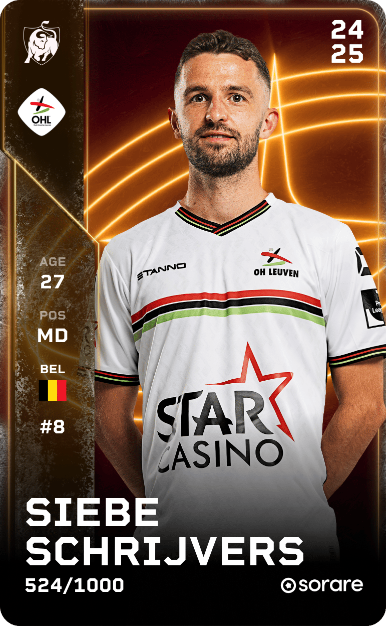 Siebe Schrijvers 2024-25 • Limited 524/1000